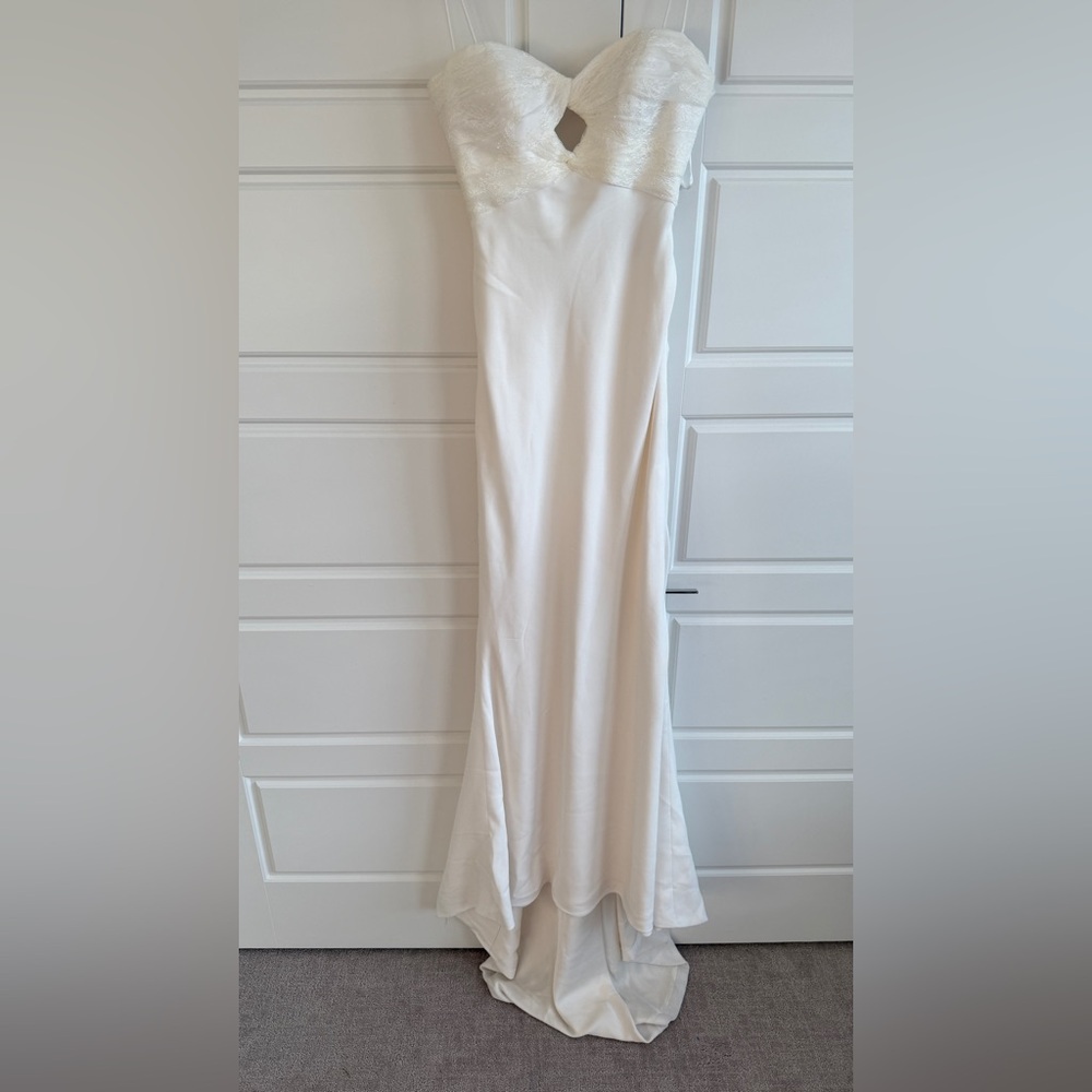 Anthropologie Savannah Miller Emmy Sweetheart Mermaid Wedding Gown - Picture 4 of 8